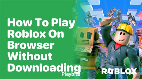 How To Play Roblox on Browser without Downloading .